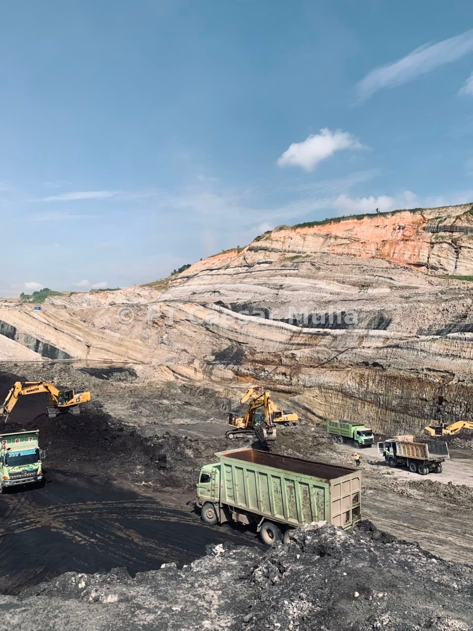 Proses Extraksi Coal Getting dan Hauling di Pit Tambang